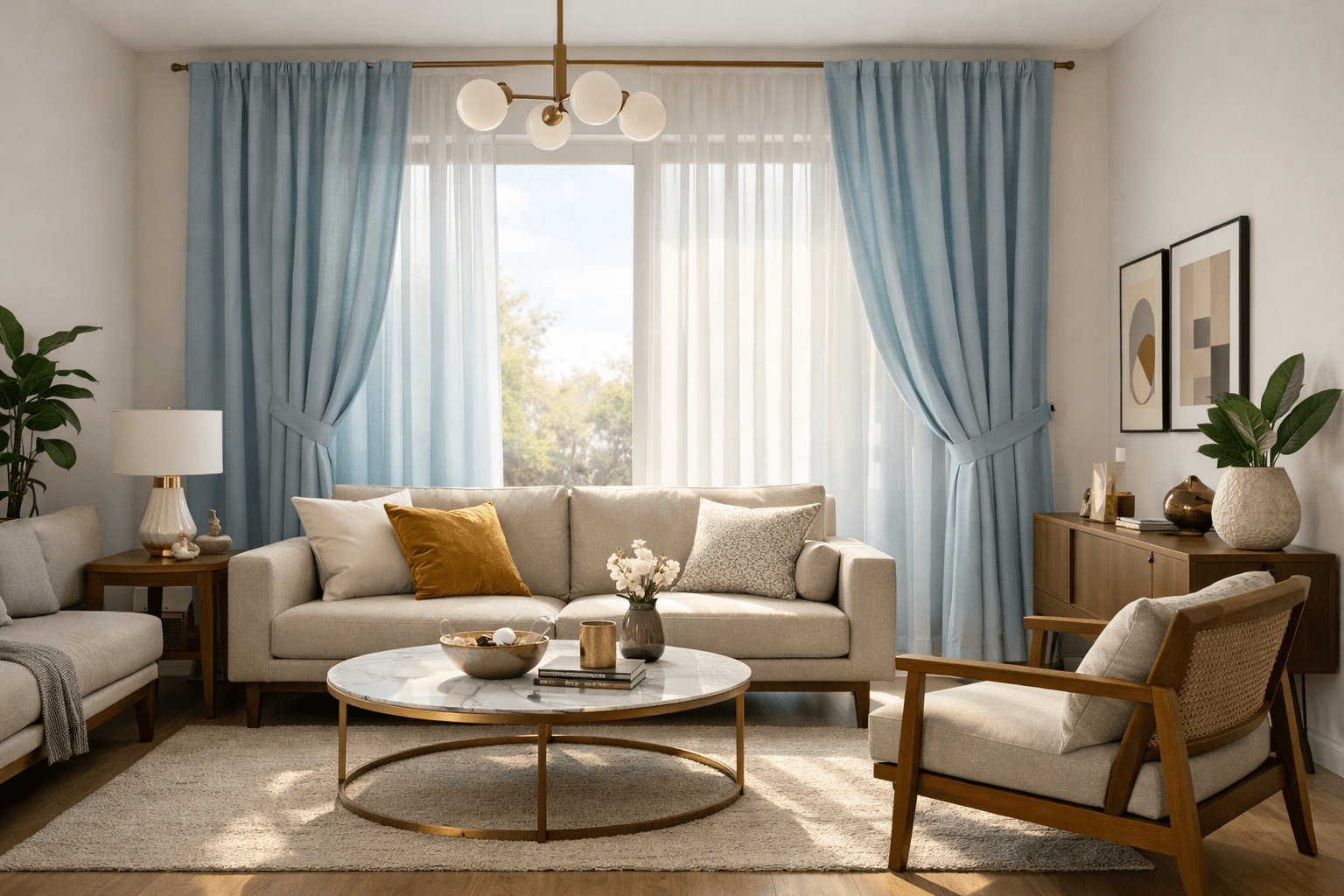 curtains improving home comfort